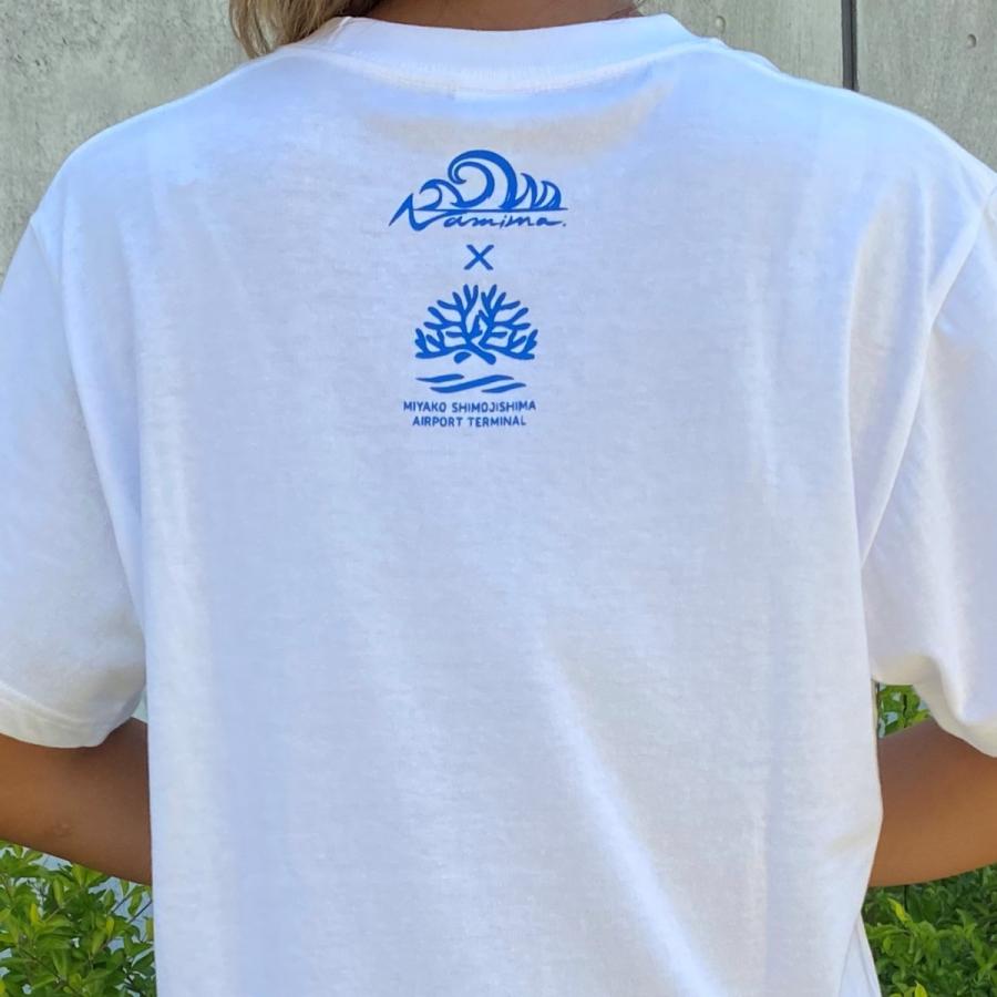宮古島 海亀グラデーションTシャツ 白・黒 S、M、L、XL ユニセックス