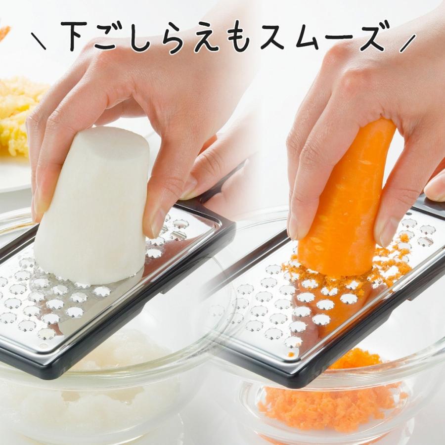 下村企販 和食屋さん ステンレス おろし 2 日本製 おろしやすい