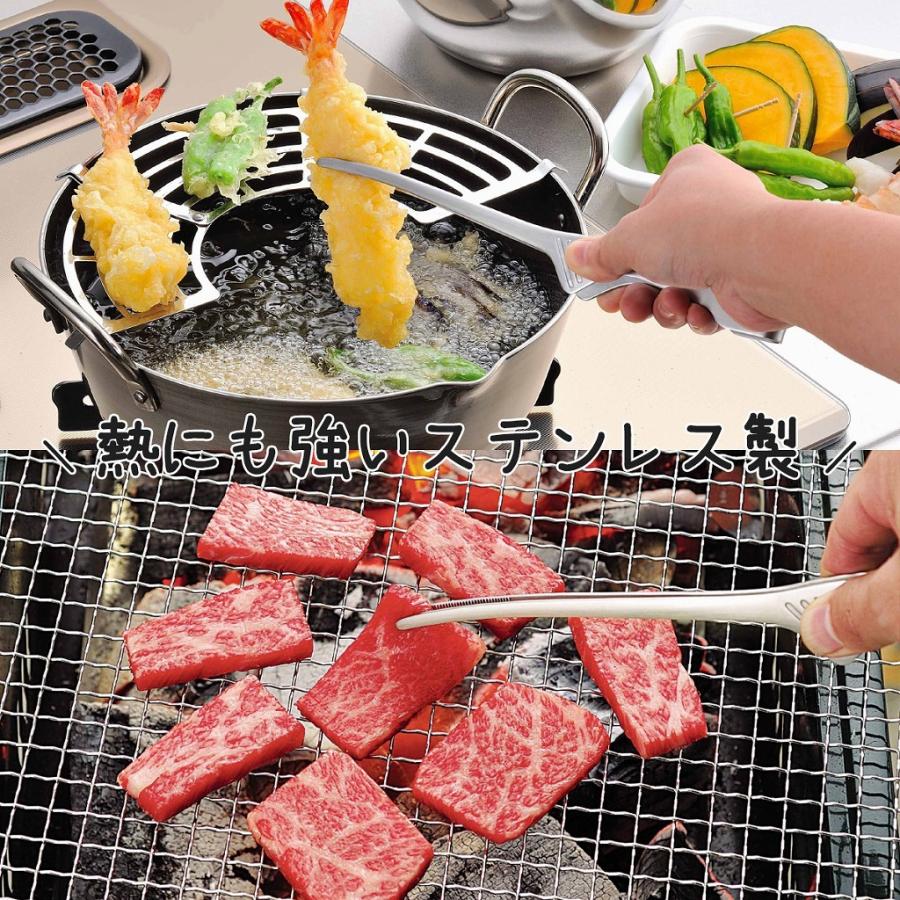 下村企販 ママクック お助けトング 全長24cm 日本製 先端が浮く 衛生的