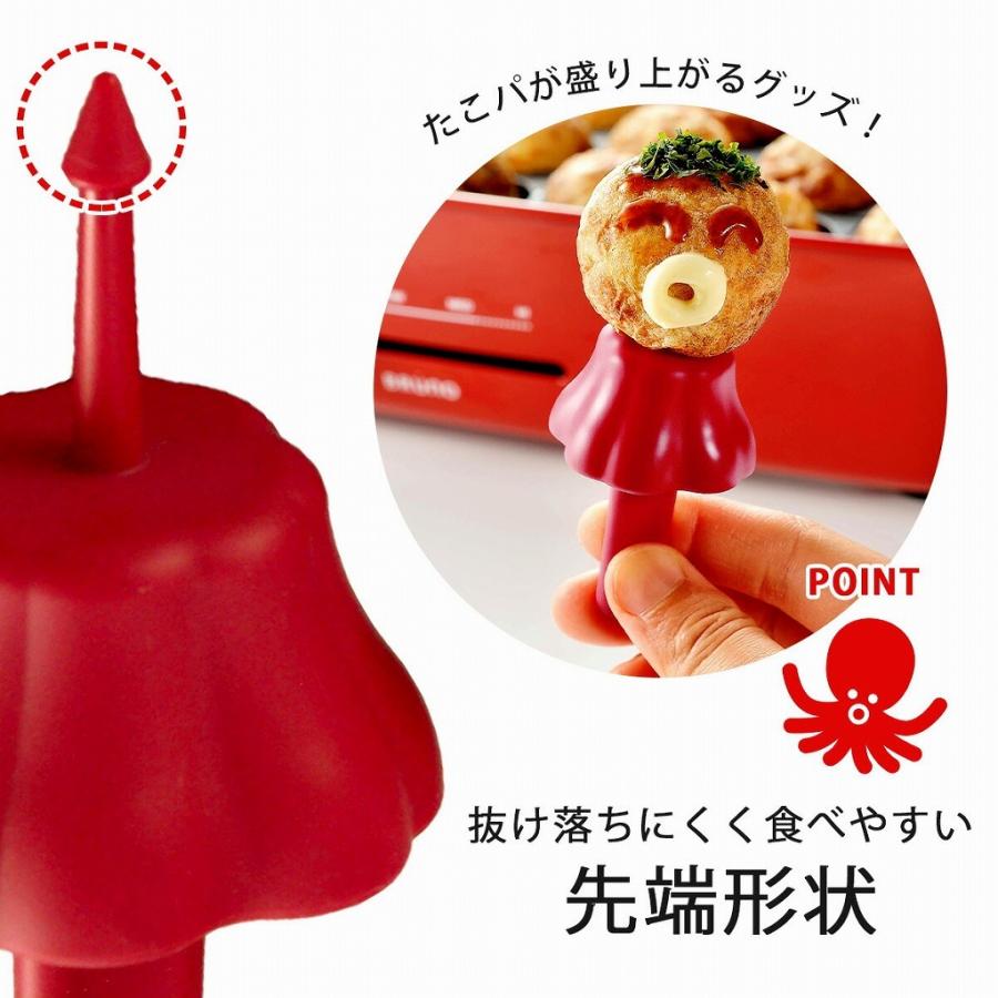 下村工業 やきぱー！ たこデコピック タコ焼きピック たこパー