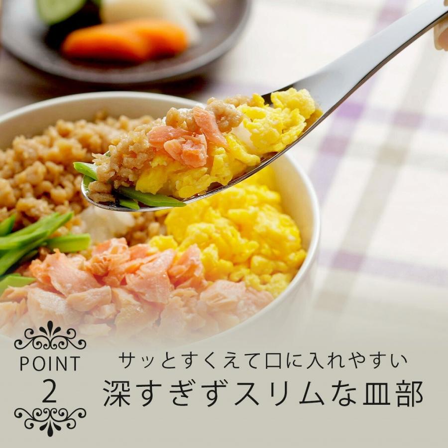 下村企販 TSUBAME 『 サッとすくえる スプーン 』 5本組 スプーン