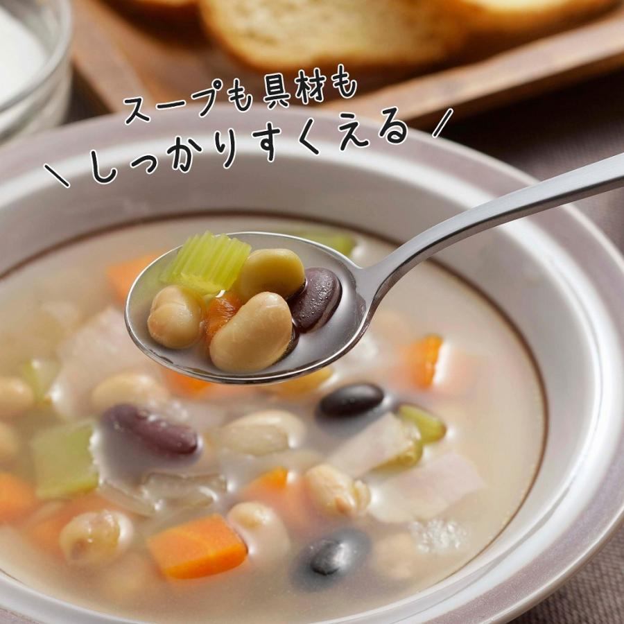ＴＳＵＢＡＭＥ すくいやすい スープスプーン 5本組 日本製 ステンレス スープ スプーン 柄が長い シンプル カフェ カトラリー テーブルウェア コ｜shimomurakihan｜04