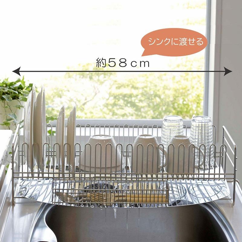 10％OFF】 ＴＳＵＢＡＭＥ水切りバスケット ロング日本製 収納