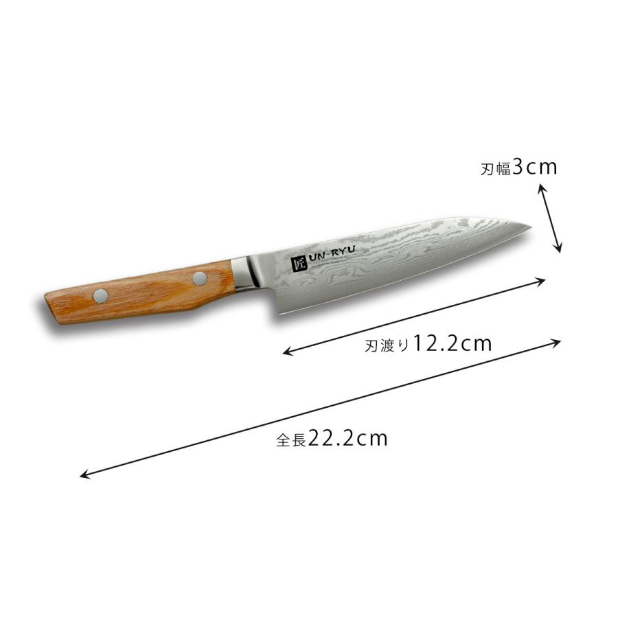 即発送可能】匠 UN-RYU ペティナイフ 三条 ステンレス 切れる JAPAN