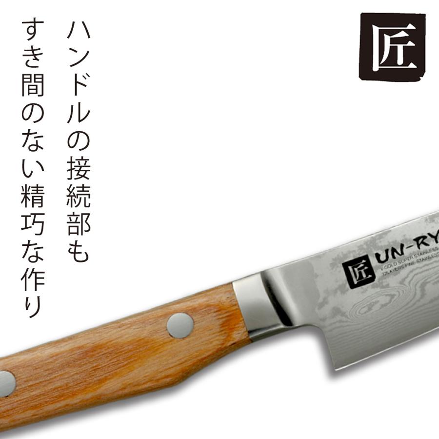 即発送可能】匠 UN-RYU ペティナイフ 三条 ステンレス 切れる JAPAN