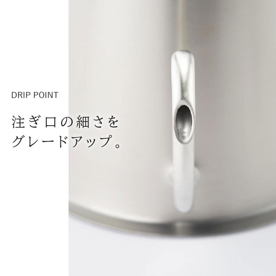 珈琲考具 ツードリップポット Pro 500ml 人気 細口 IH 直火対応 おしゃれ ドリップポット コーヒーポット 下村企販  KOGU プレゼント 日本製 | 珈琲考具 | 04