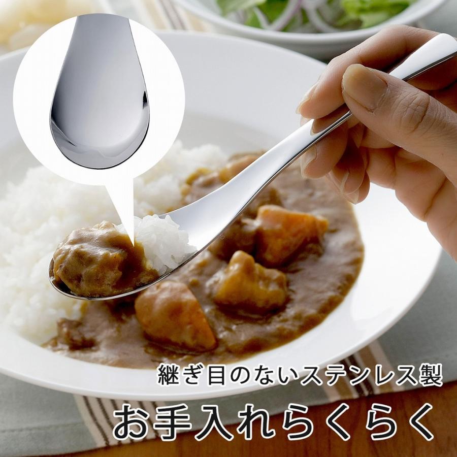 下村企販 小ぶりな レンゲ スプーン 3本組 日本製 ステンレス