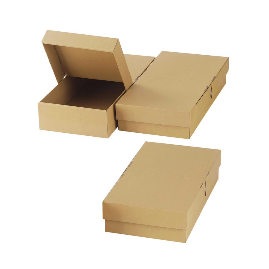 ベッド下収納 ダンボールボックス 3個組 日本製 収納ケース 段ボール