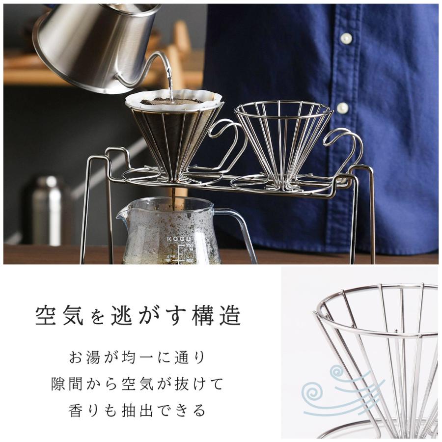 珈琲考具 ドリッパー コーヒードリッパー ステンレス おしゃれ