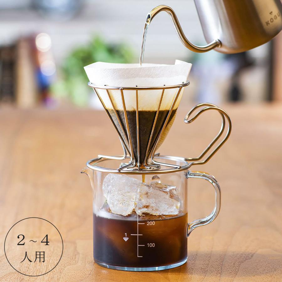 珈琲考具 ドリッパー コーヒードリッパー ステンレス おしゃれ