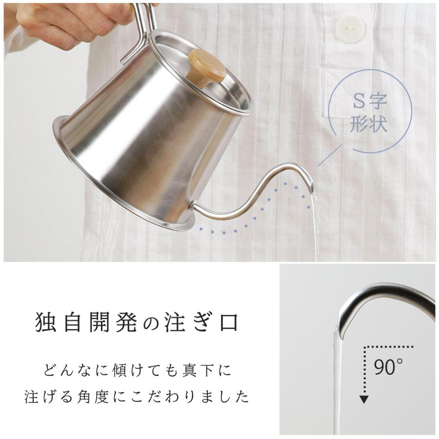 珈琲考具 3点セット ツードリップポットPro ドリッパー大 フィルター 