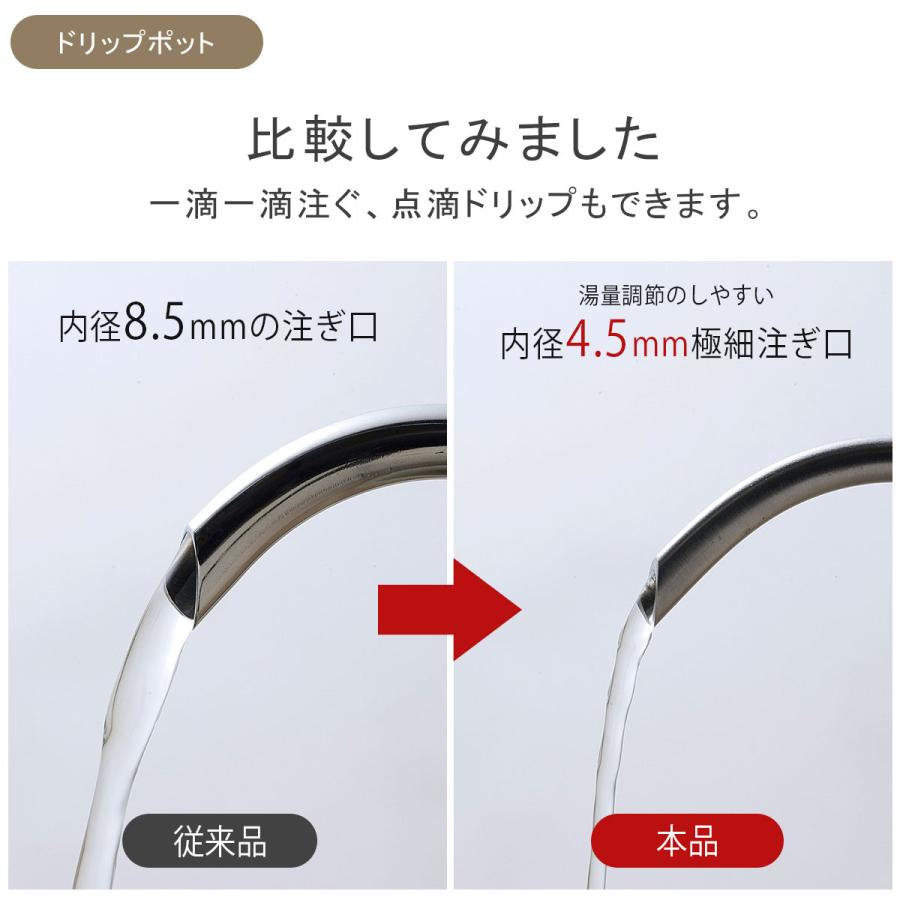 珈琲考具 4点セット ギフトBOX ツードリップポットフタ付きドリッパー大 サーバー400ml フィルター 日本製 ドリップセット コーヒー  IH対応 | 珈琲考具 | 03