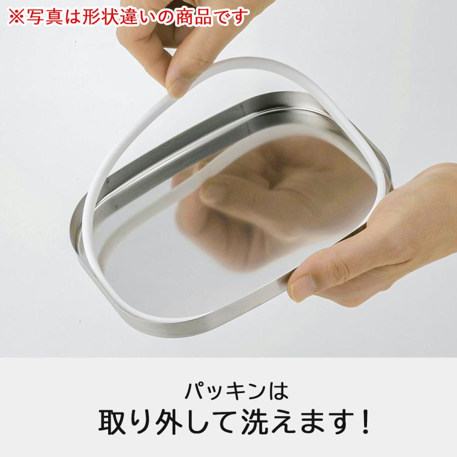 TSUBAME ステンレス丸型弁当箱 M 日本製 弁当  1段 におい移りしない   手作り弁当 おしゃれ 食洗機OK 高校生 下村企販 | 下村企販 | 03
