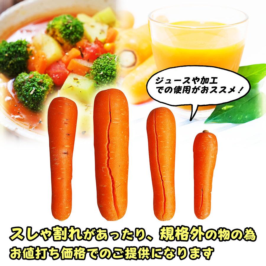 4円 高価値 国産 訳あり人参 約10ｋｇ