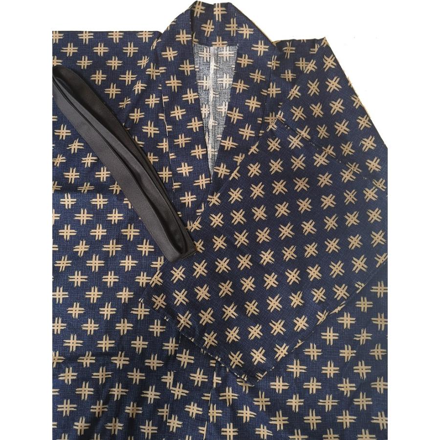 どじょうすくい衣装　上着　Ｌ寸　プリント　土壌掬い　ドジョウ掬い　安来節 どじょうすくい衣装 上着L 紐付き【踊り用小道具】【送料無料】安来節