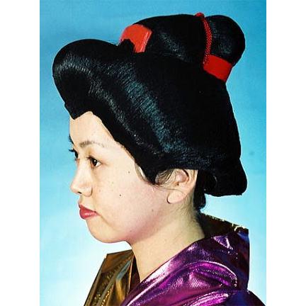 DXかつら 芸者 日本製【かつら】ゴムかつら【踊り用小道具