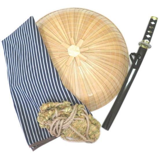 無料長期保証 股旅５点セット舞踊刀ｋ 道中合羽 三度笠 頭台 舞踊刀 全長５４ｃｍ ワラジ 踊り用小道具 仮装 演劇 コスプレ ハロウィン カラオケ 和装 正規品 M Mahdi Net