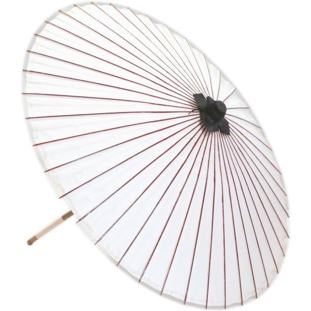番傘ｍ　白　１本通　文化祭・大道芸・コスプレの小道具！【舞台・ステージ　舞傘・撮影・小道具】舞踊傘・舞踊小道具　和傘 番傘m 白 1本通 文化祭・大道芸・コスプレの小道具！【舞台