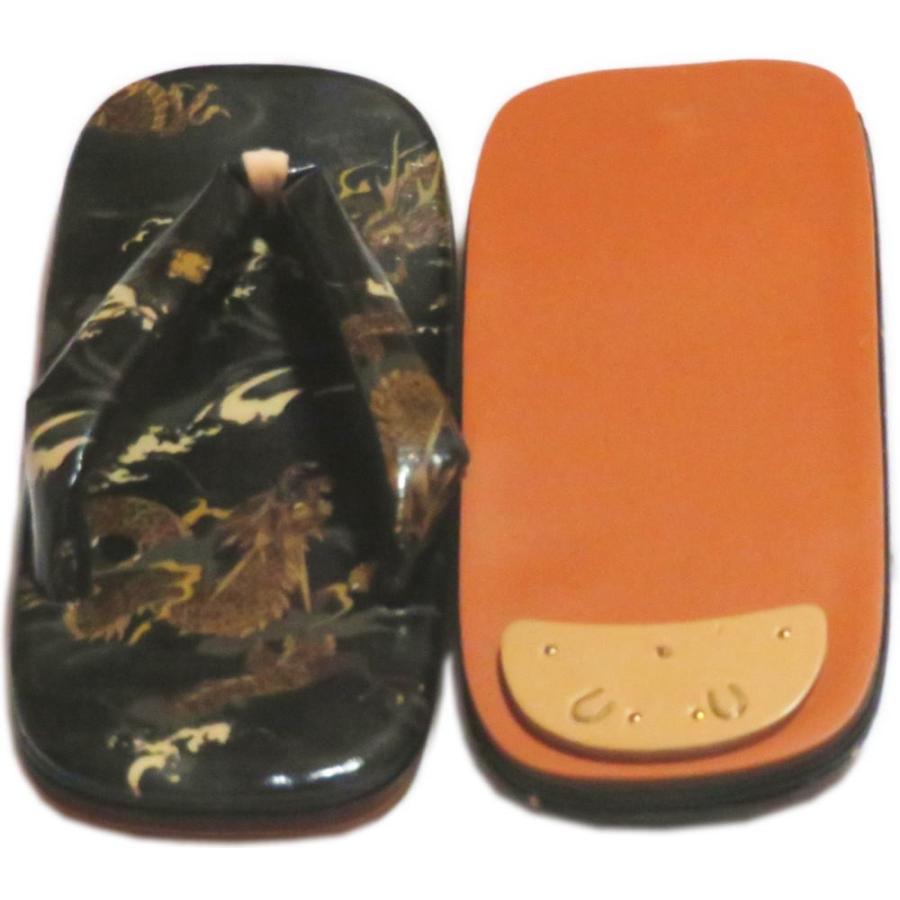 休日限定 雪駄 せった 黒茶 龍 ビニールコーティング ｌ寸 男物ライト底 舞踊 演劇や盆踊りに 舞台草履 男性用 Dprd Jatimprov Go Id