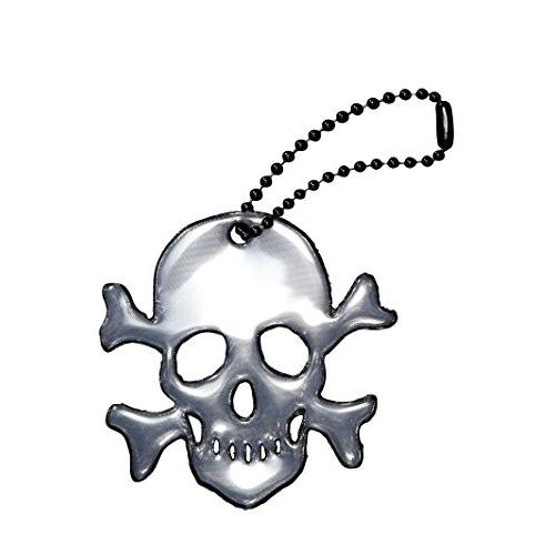 レビューで送料無料 Glimmis グリミス スカルボーン ブラック Bk 北欧 リフレクター 反射 キーホルダー 再帰性反射素材 Aynaelda Com