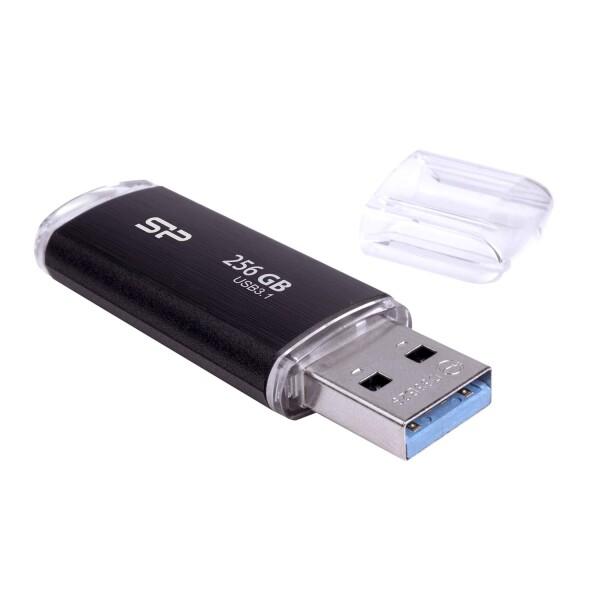 SP Silicon Power シリコンパワー USBメモリ 256GB USB3.2 (USB3.1/3.0/2.0互換) ヘアライン仕上げ Blaze B｜shimoyana｜05