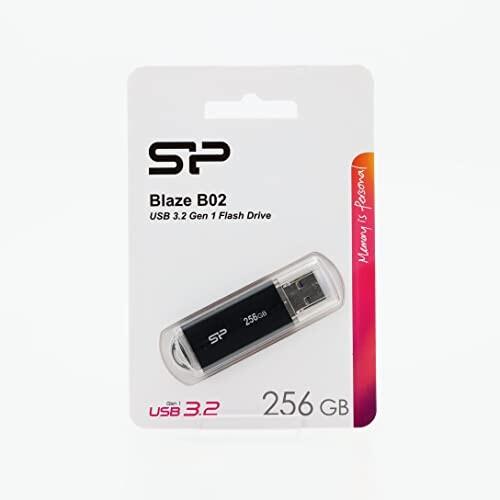 SP Silicon Power シリコンパワー USBメモリ 256GB USB3.2 (USB3.1/3.0/2.0互換) ヘアライン仕上げ Blaze B｜shimoyana｜07