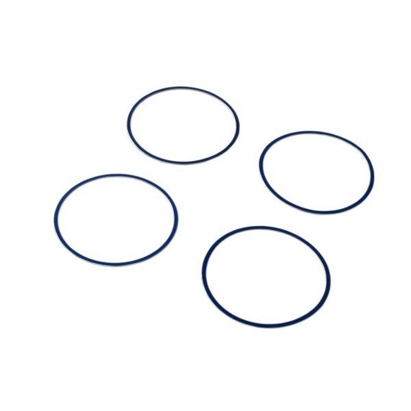 BRIGHTZ Bクラス W246 ホイールアルミセンターキャップリング 青 W 246 B180 B250 AMG メルセデスベンツ ブラバス ロリ