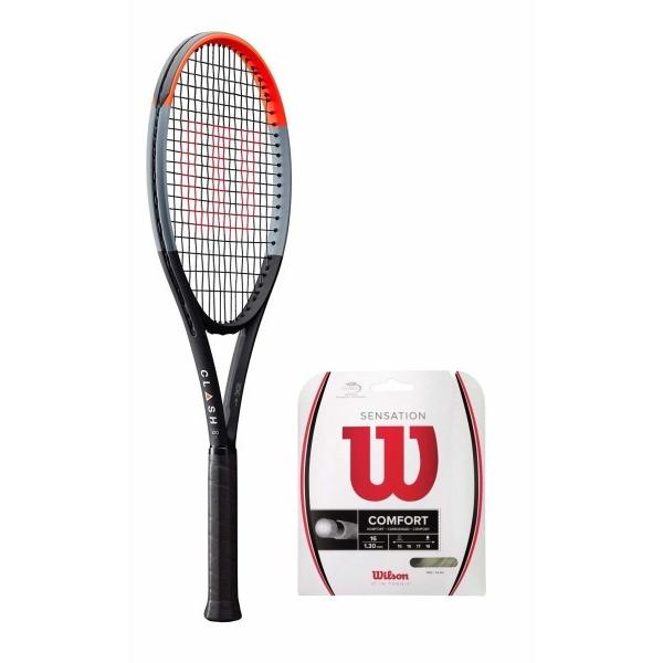 最新発見 Wilson(ウイルソン) (ガット張り上げ対応) 硬式 テニスラケット CLASH 100 TOUR (クラッシュ 100ツアー) - グリップサ, 西粟倉村 cb3df485