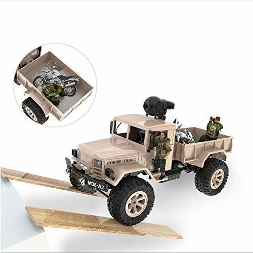 ラジコンカー Remoking 軍用トラック Rcカー 1 16 2 4ghz 4wd タイヤ 交換可能 480p Wi Fi Fpv カメラ付リアル タイム トラ しもやな商店 通販 Yahoo ショッピング