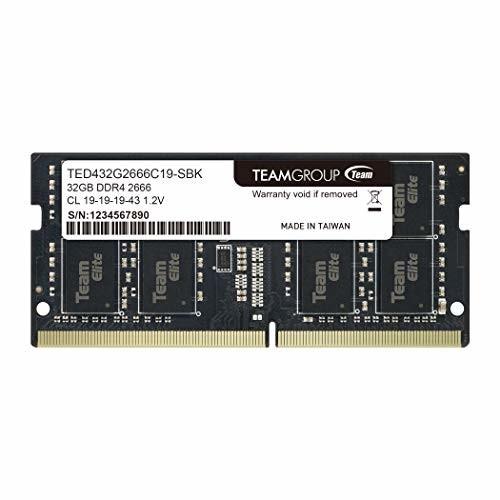 楽天ランキング1位 Team ノートpc用 So Dimm Ddr4 2666mhz Pc4 32gb 無期限保証 しもやな商店 通販 Yahoo ショッピング 100 の保証 Www Lequotidien Mr