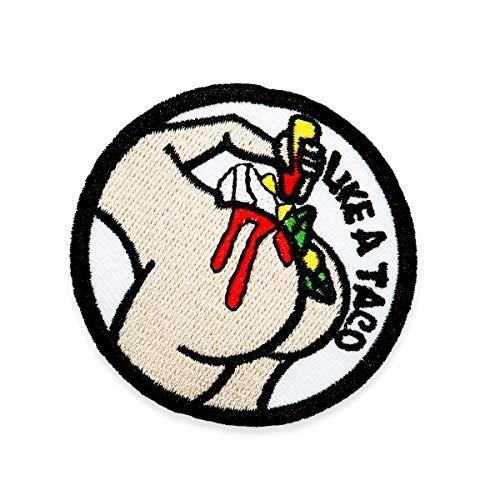 Like A Tacos 面白ワッペン オシャレ アイロンワッペン アップリケ Diy 手作り フラワー しもやな商店 通販 Yahoo ショッピング