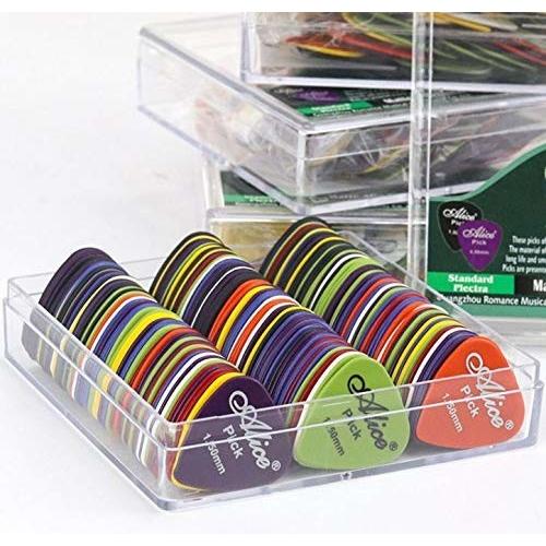 ギターピック ベース ピック 100枚入り 厚さ6種類 収納ケース付き ティアドロップ型 しもやな商店 通販 Yahoo ショッピング