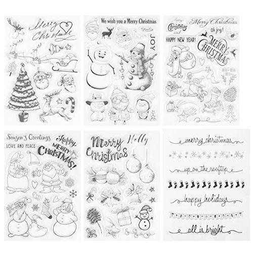 Kesote クリスマス飾り スタンプ 印章 透明 70個デザイン 洗い可能 繰り返し使用 子供へのプレゼント イラスト しもやな商店 通販 Yahoo ショッピング