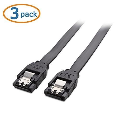 Cable Matters Sata ケーブル Sata3 シリアルata3 ケーブル 3本セット ストレート型 6 Gbps対応 Ssdとhdd増設 61cm ブラック 12031450900 しもやな商店 通販 Yahoo ショッピング