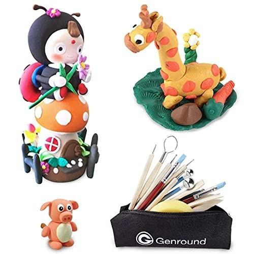 Genround 陶芸工具 粘土 工具 彫刻セット 25本セット 粘土 ツール 粘土細工 道具 初心者 子供 学生用 収納袋付き しもやな商店 通販 Yahoo ショッピング