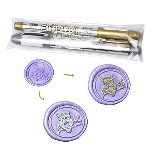 Fsalisa シーリングワックス 専用 カラーペン シーリングスタンプ 塗り メタリックマーカーペン Diy 封蝋 招待状 しもやな商店 通販 Yahoo ショッピング