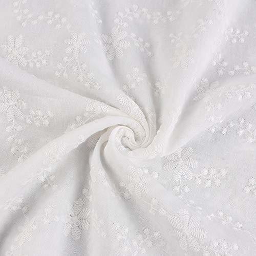 生地 布 棉 100 ガーゼ生地 レース生地 2m 柔らかい オフホワイト 手作りガーゼ 大人服 子供服向けレース生 しもやな商店 通販 Yahoo ショッピング