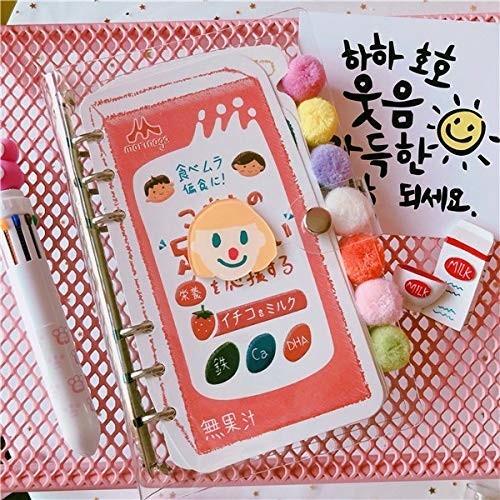 195 127mm 6穴 バインダー手帳 バインダーノートブック システム手帳 リングノートメモ帳 おしゃれ かわいい手 しもやな商店 通販 Yahoo ショッピング