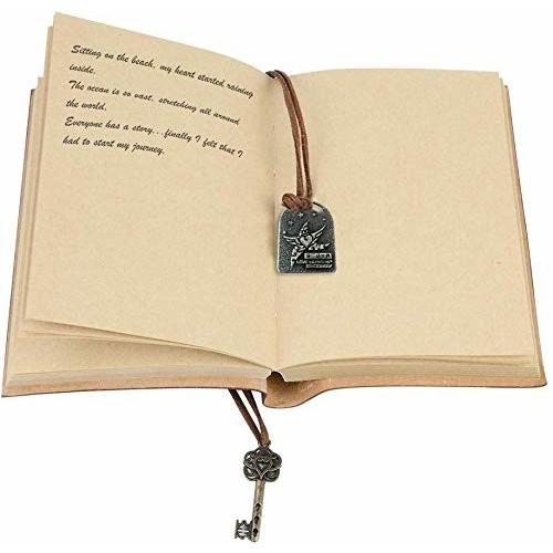 Paprma 手帳 アンティークノート レザー風 スケッチブック レトロ 皮革 航海日記 海賊風 ダークブラウン 140 X しもやな商店 通販 Yahoo ショッピング