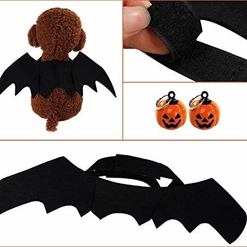 ペット服 ハロウィンコウモリ ベル付き ハロウィン仮装 蝙蝠 羽 小型の犬用 コスチューム 写真 撮影道具 可愛 しもやな商店 通販 Yahoo ショッピング