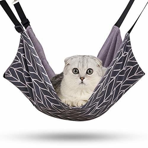 猫 ハンモック はんもっく 猫のハンモック 小動物 ウサギ 椅子 ケージ用 キャットハンモック 猫の遊び場 暖か しもやな商店 通販 Yahoo ショッピング