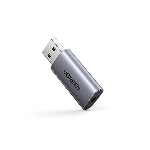 Ugreen Usb オーディオ 変換アダプタ 外付け サウンドカード 3 5mm Trrs 4極 マイク ヘッドホン端子一体化 Ps5 Ps4 Ras しもやな商店 通販 Yahoo ショッピング