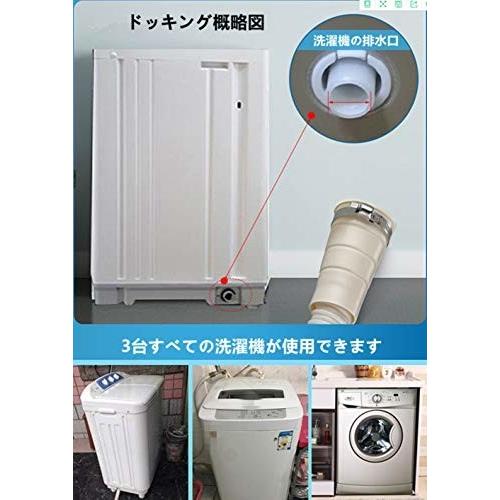 Jinchen洗濯機排水ホース 洗濯機用ホース 給水ホース 洗濯機排水ホース 水漏れ防止 抜け防止 排水ホース 3m しもやな商店 通販 Yahoo ショッピング