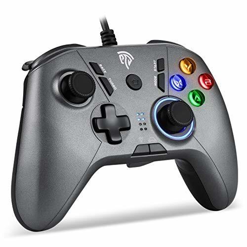 Easysmx 有線ps3 Pcゲームパッド パソコンゲーミングコントローラー 連射 振動 Ledライト 背面ボタン機能搭載 しもやな商店 通販 Yahoo ショッピング