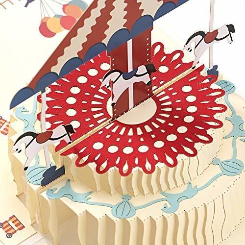 3dポップアップカード グリーティングカード 立体ポップアップカード バレンタインカード 誕生日カード クリ しもやな商店 通販 Yahoo ショッピング