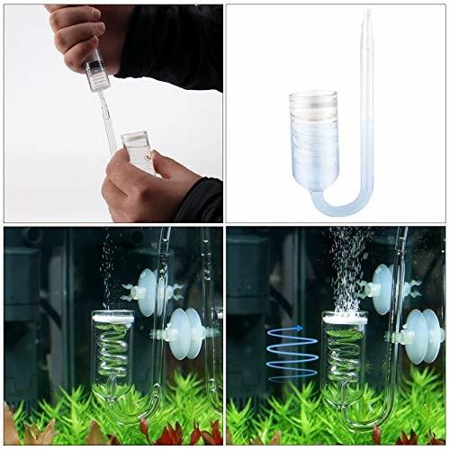 Topdirect Co2拡散器 Co2 ディフューザー バブルカウント 螺旋 クリスタルディフューザー 水槽 水草 水草 飼育添加 しもやな商店 通販 Yahoo ショッピング