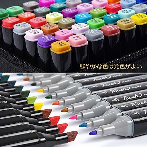 マーカーペン イラストマーカー 油性ペン 60色セット カラーペン アートマーカー 水彩ペン 2種類のペン先 防 しもやな商店 通販 Yahoo ショッピング