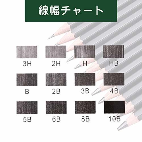 Kxf スケッチ 鉛筆 12本 セットスケッチペン 美術 初心者 描画用 3h 10b しもやな商店 通販 Yahoo ショッピング