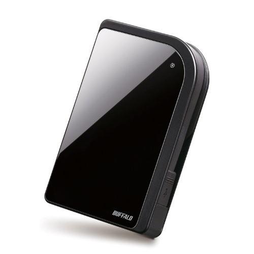 BUFFALO USB2.0 セキュア耐衝撃 ポータブルハードディスク 500GB ブラック HD-PX500U2-BK