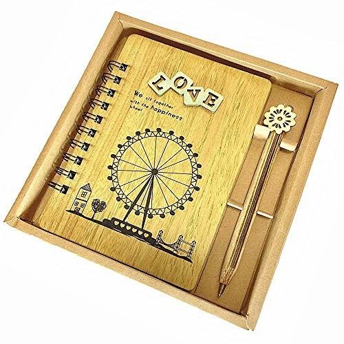 E Note メモ帳 ノート 日記帳 子供用 手作り手帳セット ペン付き A5 サイズ かわいい 観覧車 箱付き プレゼント しもやな商店 通販 Yahoo ショッピング